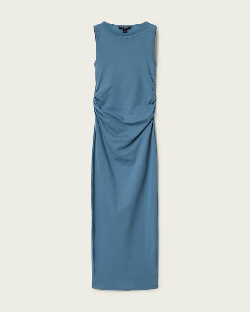 Katarina Boat Neck Slim Fit Maxi Dress