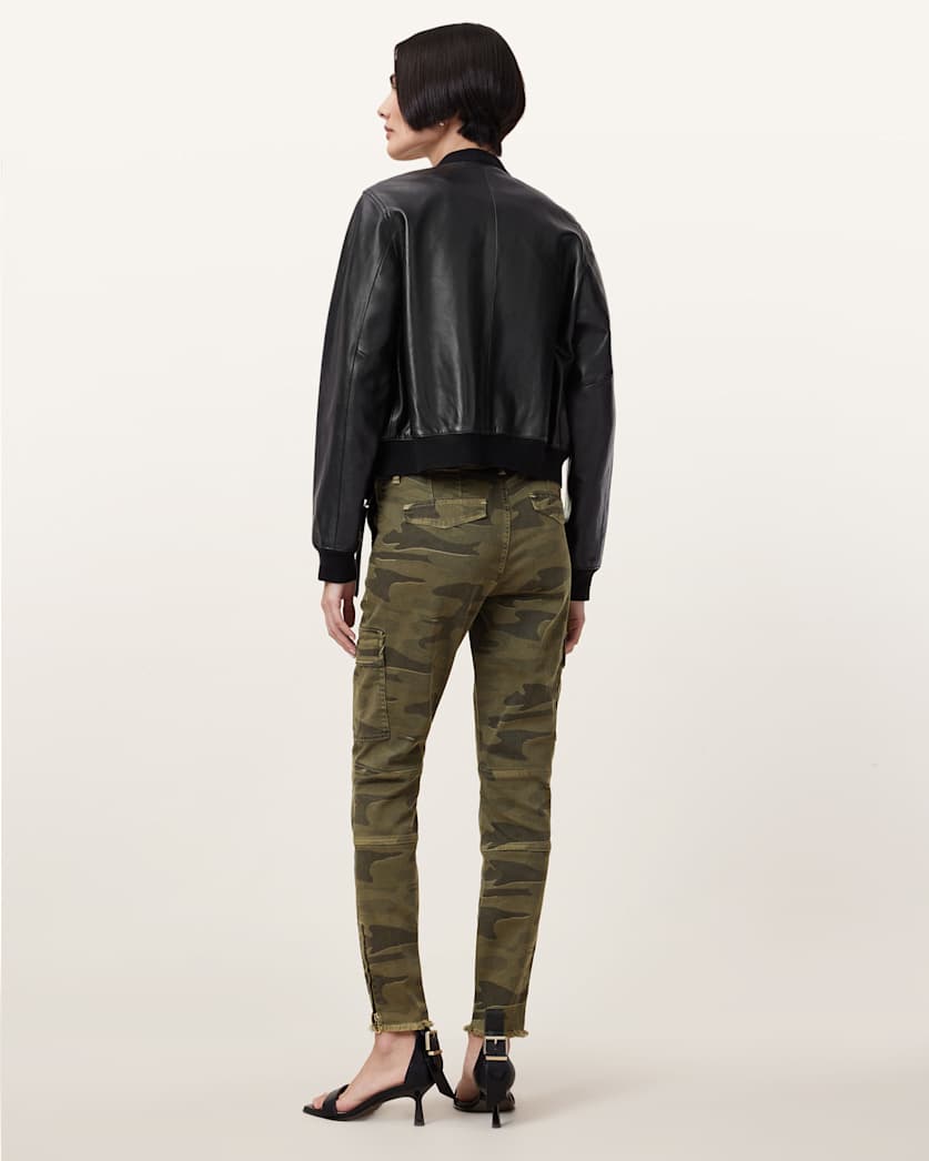 Duran Skinny Camouflage Cargo Jeans