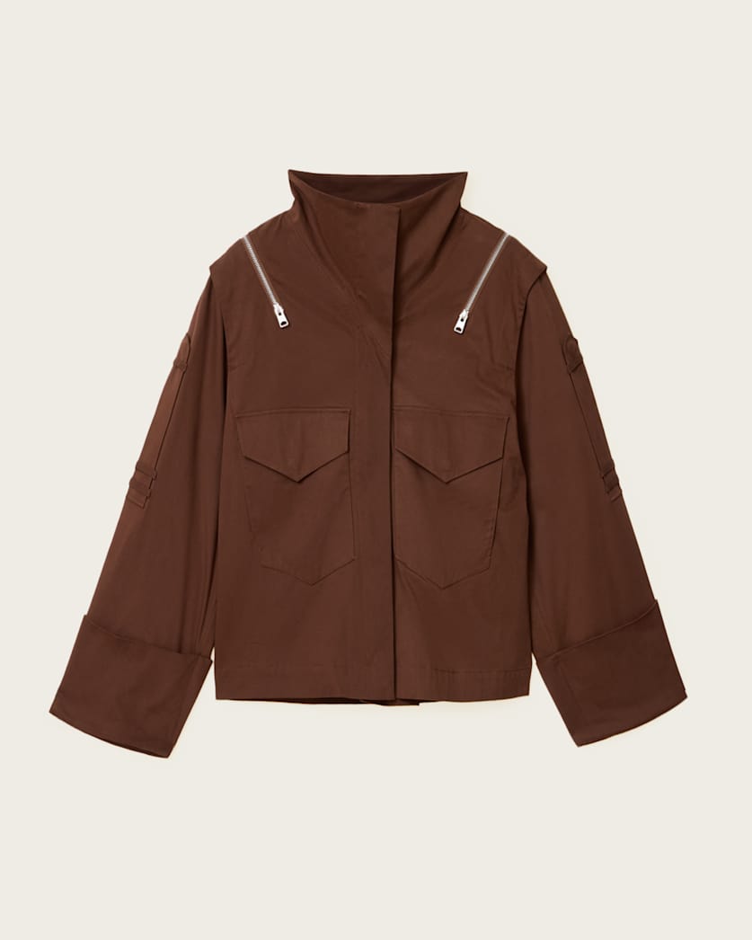 Leighton Cotton Utility Jacket