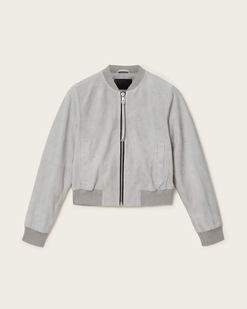 Orten Suede Bomber Jacket