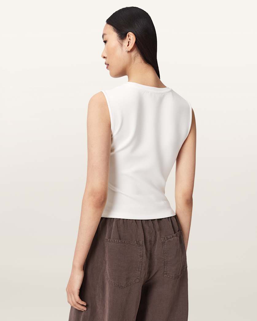 Nella Slim Fit Sleeveless Tank Top