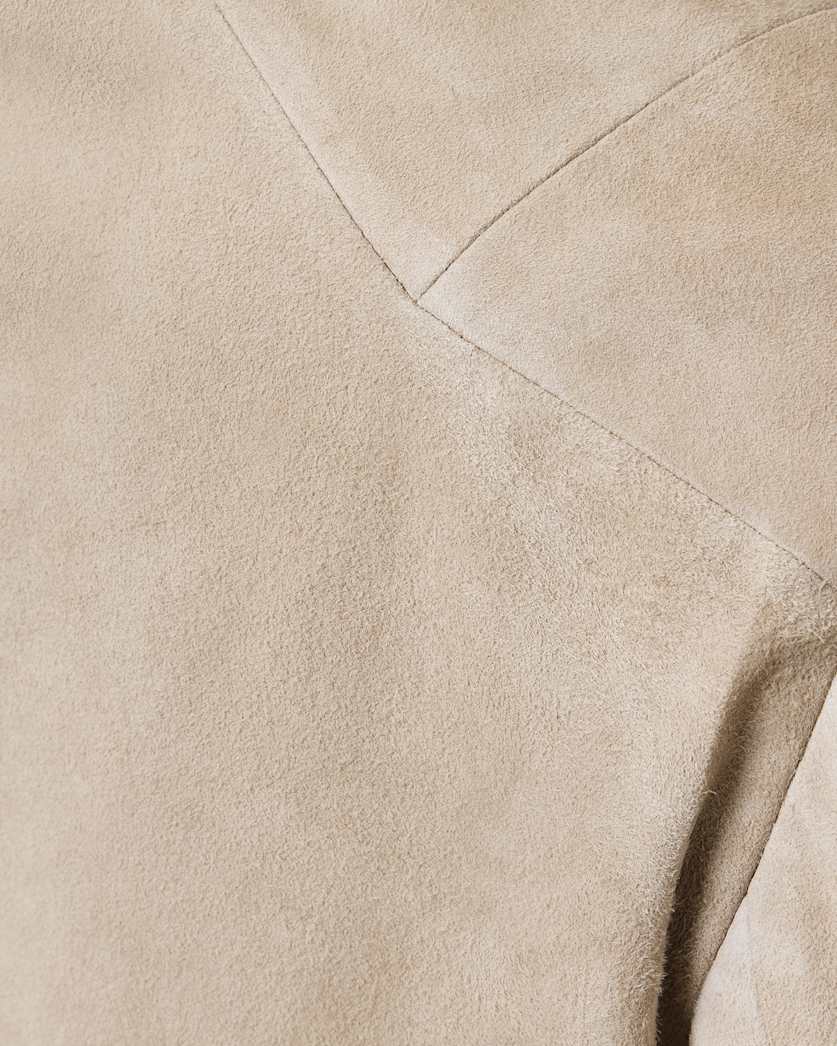 Sadler Slim Fit Suede Jacket