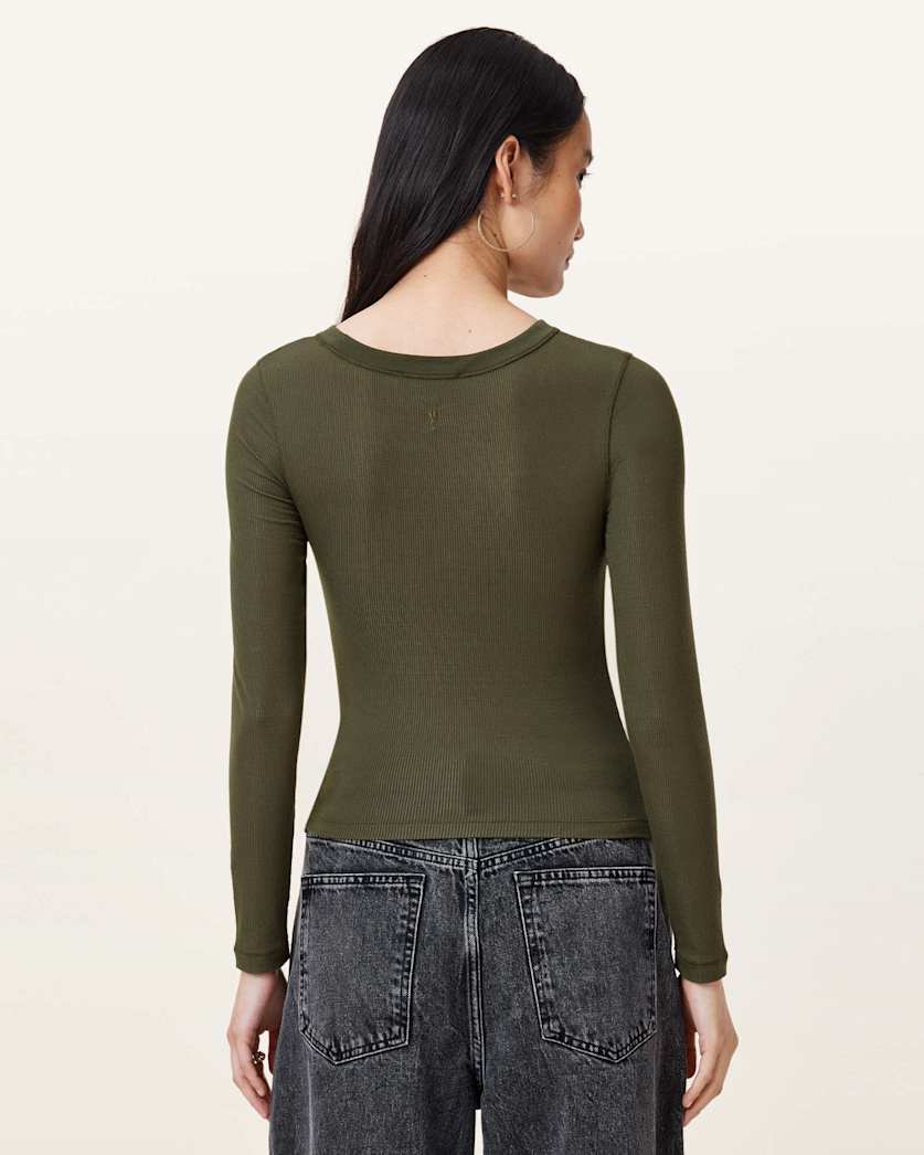 Bec Long Sleeve Ramskull T-Shirt