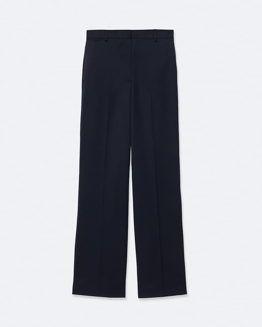 Elysia Mid-Rise Slim-Fit Tailored Trousers