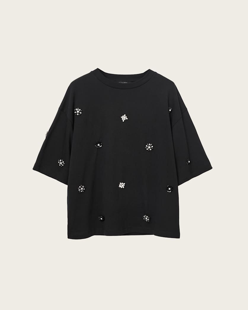 Amelie Embellished Oversized T-shirt
