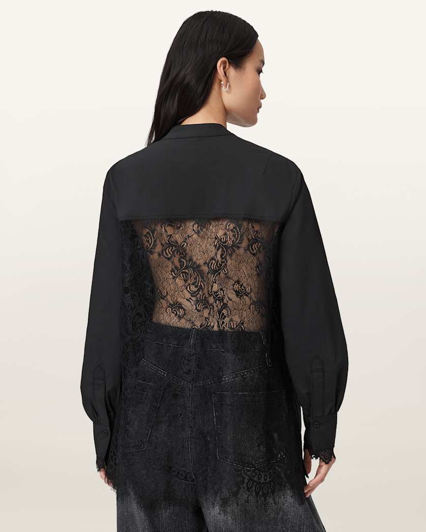 Ethel Lace Trim Shirt