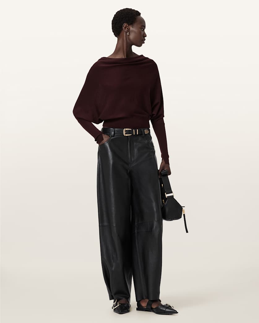 Ridley Cropped Wool Jumper