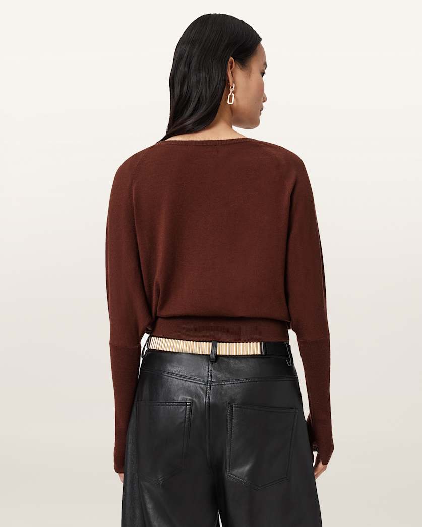 Ridley Cropped Wool Jumper