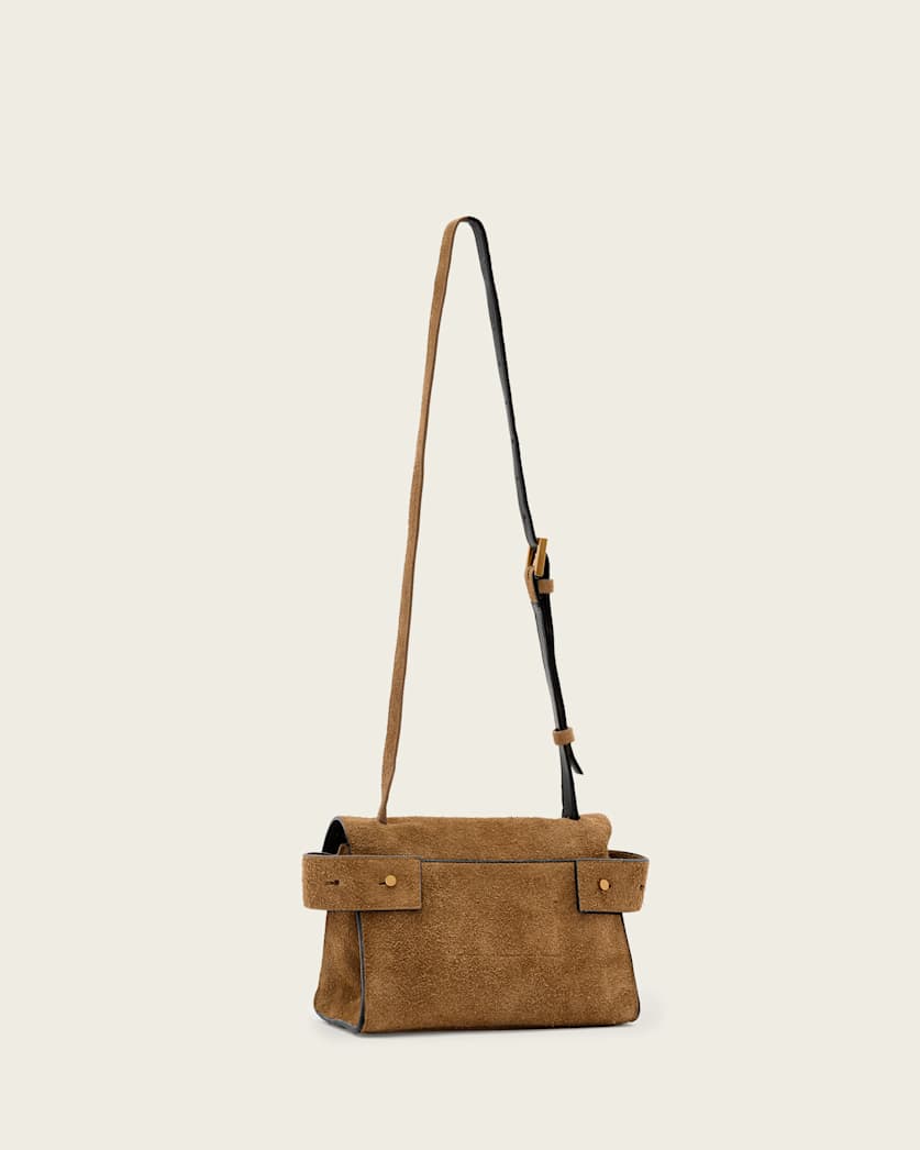 Ursa Mini Suede Crossbody Bag