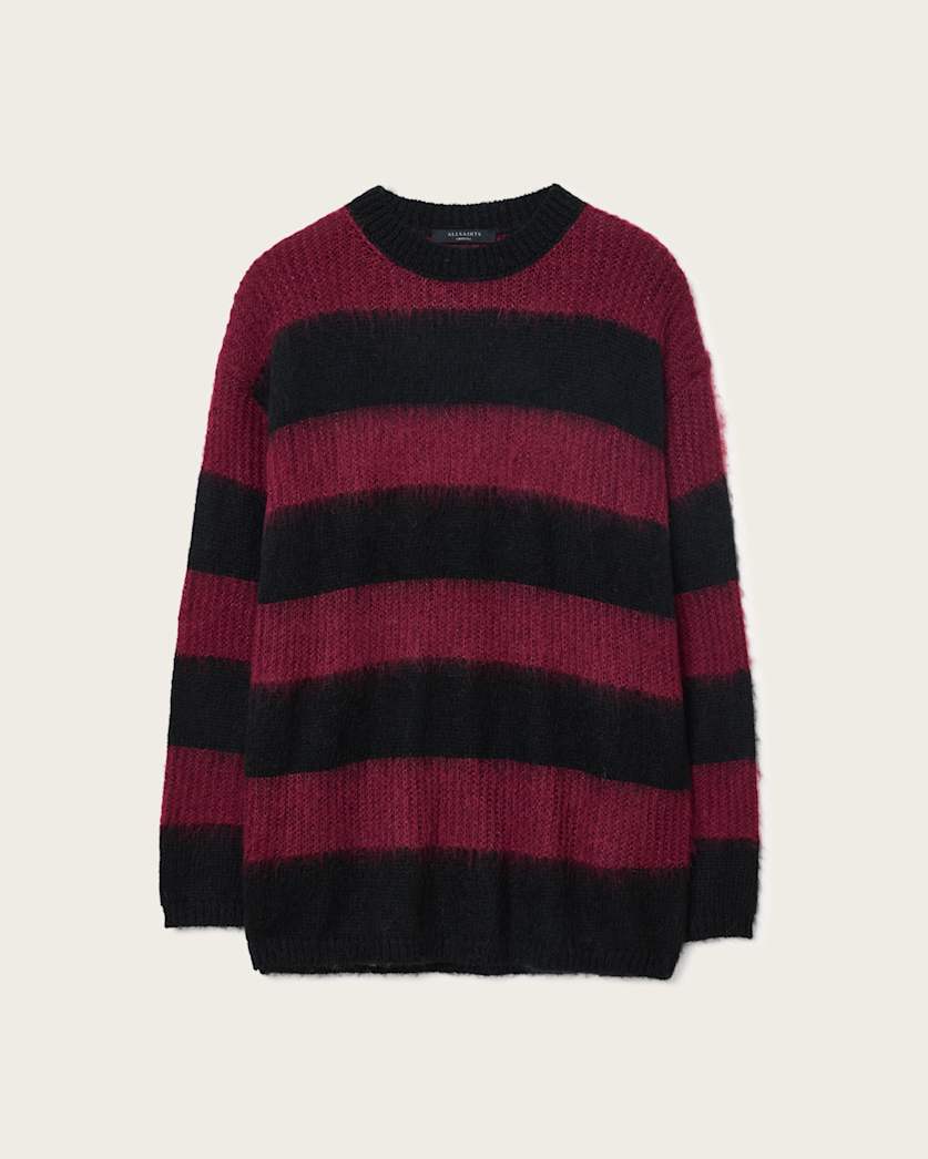 Onyx Striped Relaxed Jumper