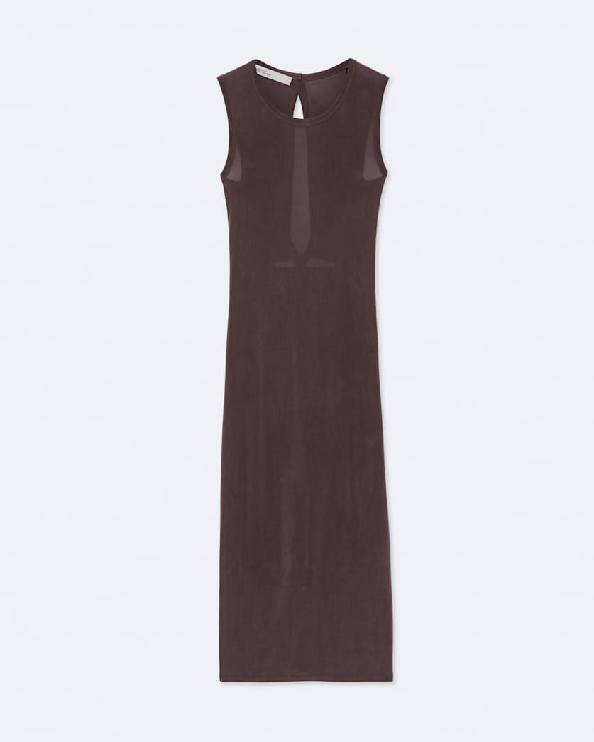 Sleeveless bodycon midi dress