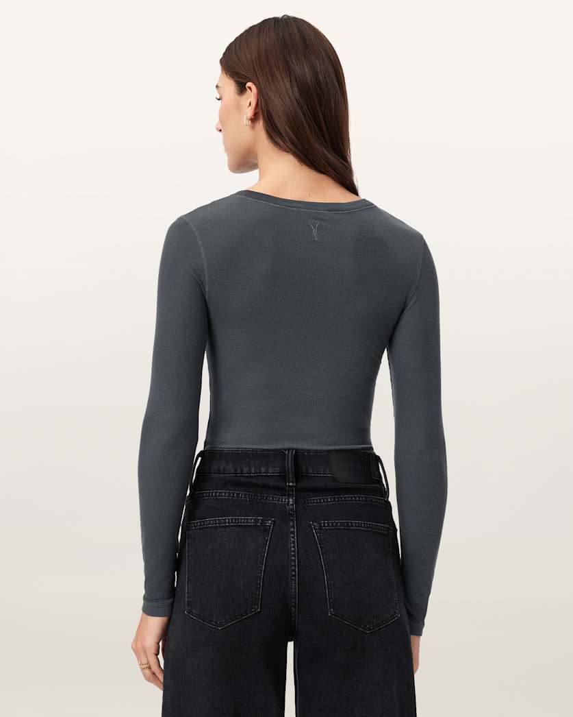 Rina Long Sleeve Crew Neck T-Shirt