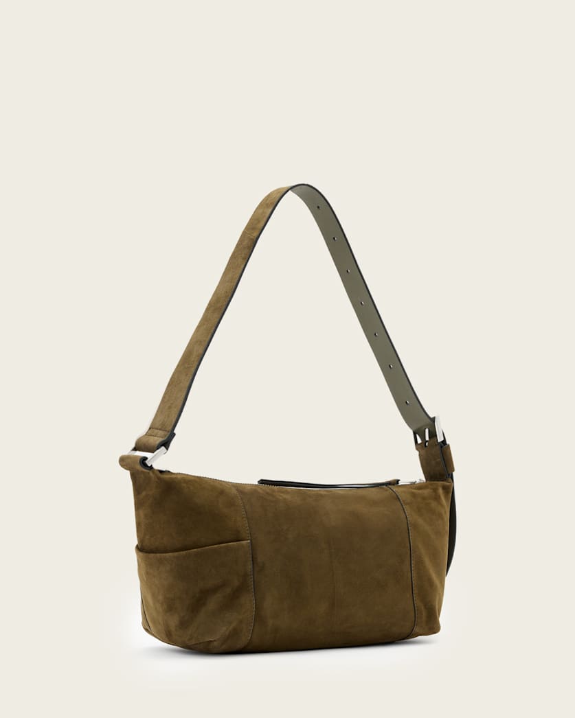 Vega Suede Shoulder Bag
