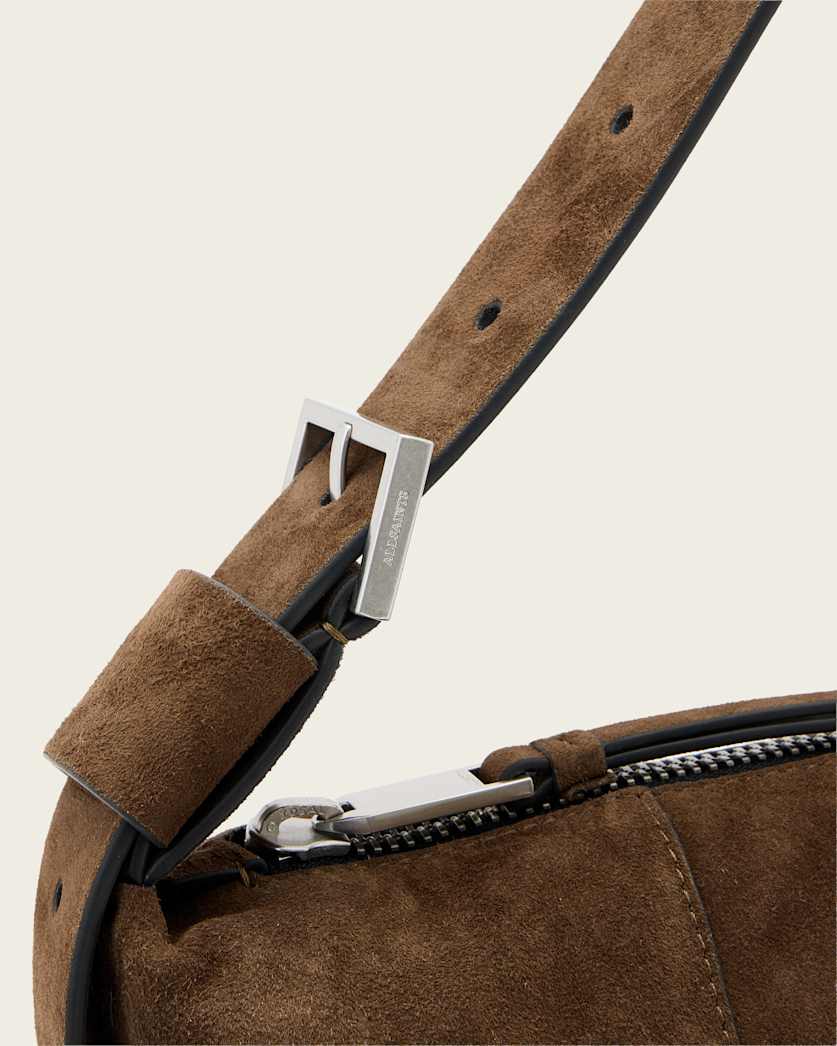 Vega Suede Shoulder Bag