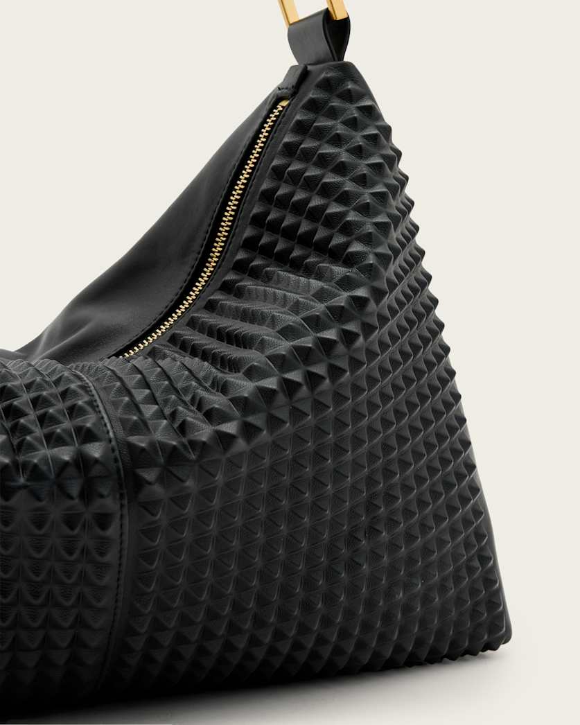 Edbury Studded Leather Shoulder Bag