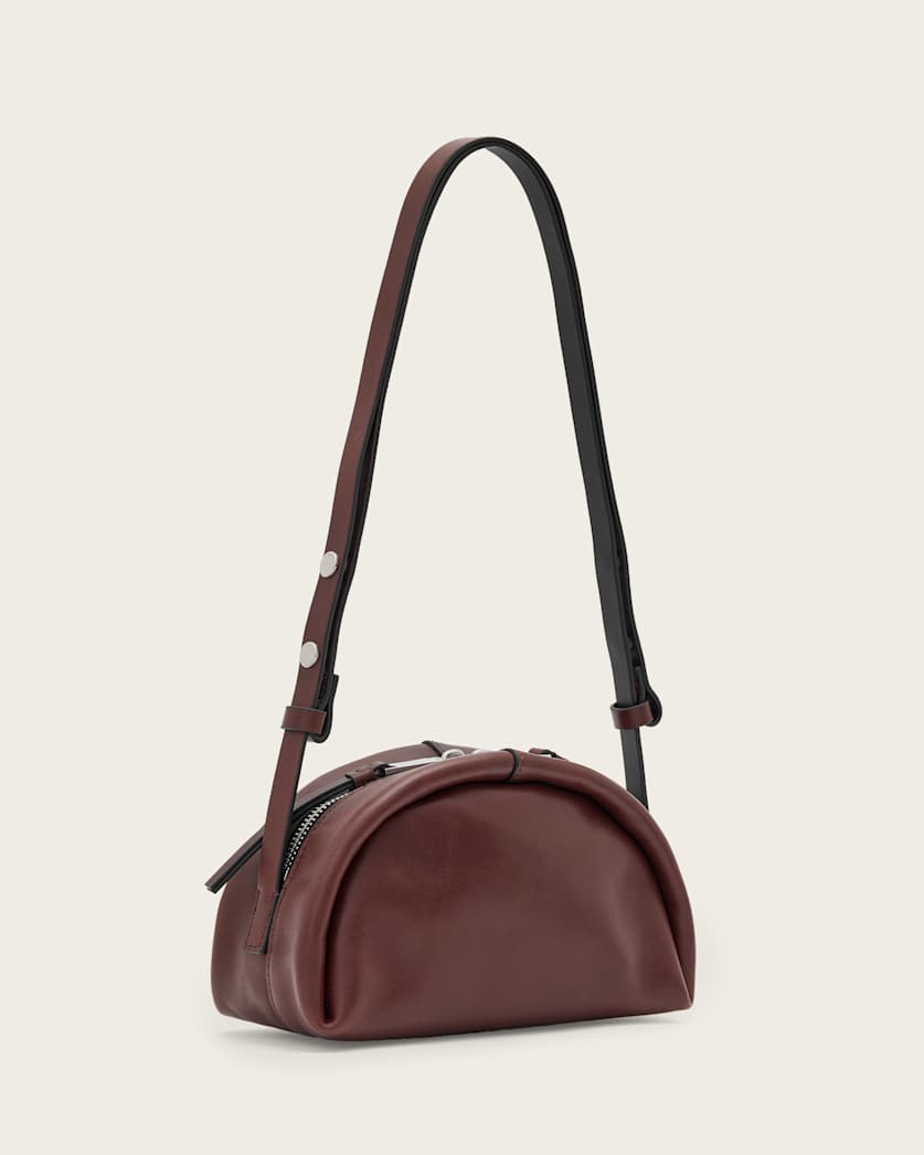 Rosalie Arc Leather Crossbody Bag