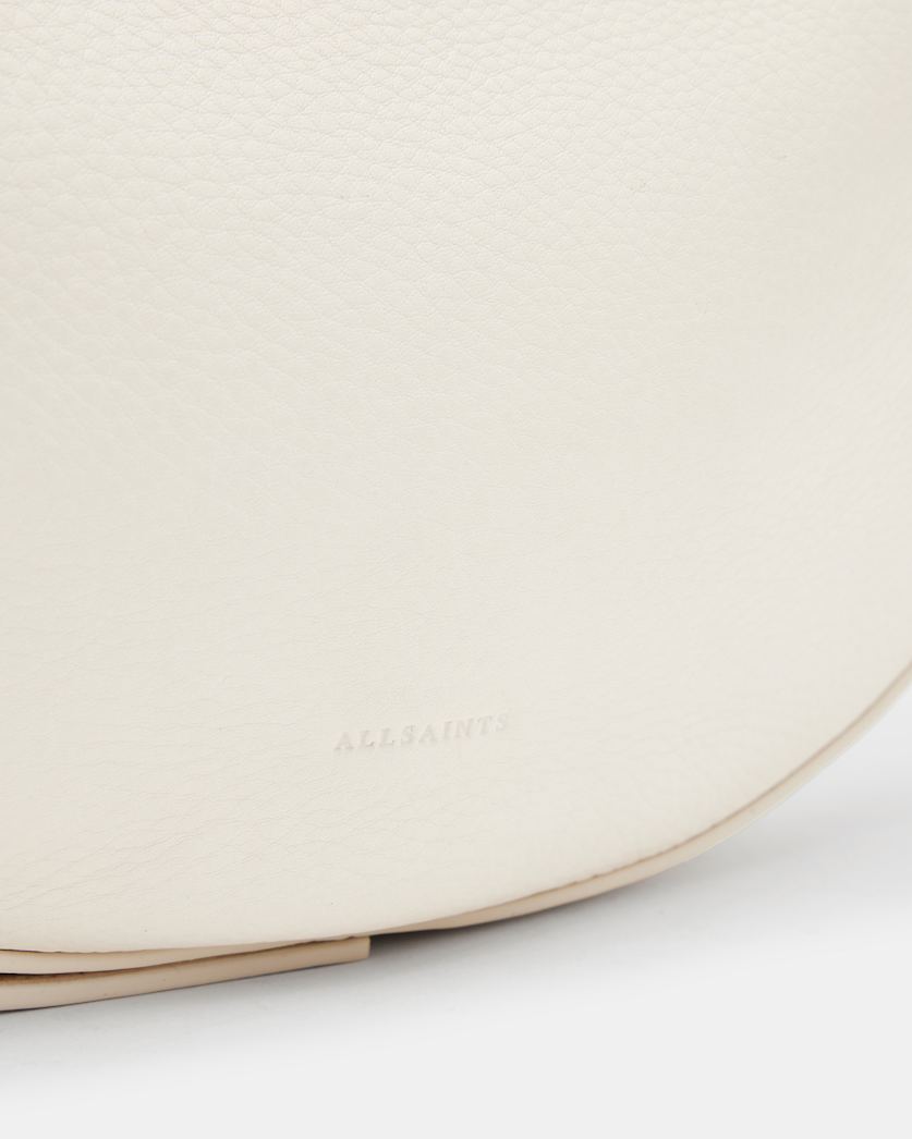 Half Moon Leather Crossbody Bag