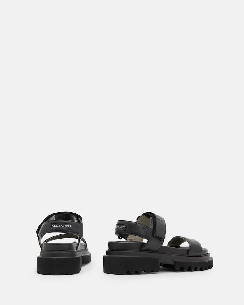 Rory Chunky Leather Velcro Sandals