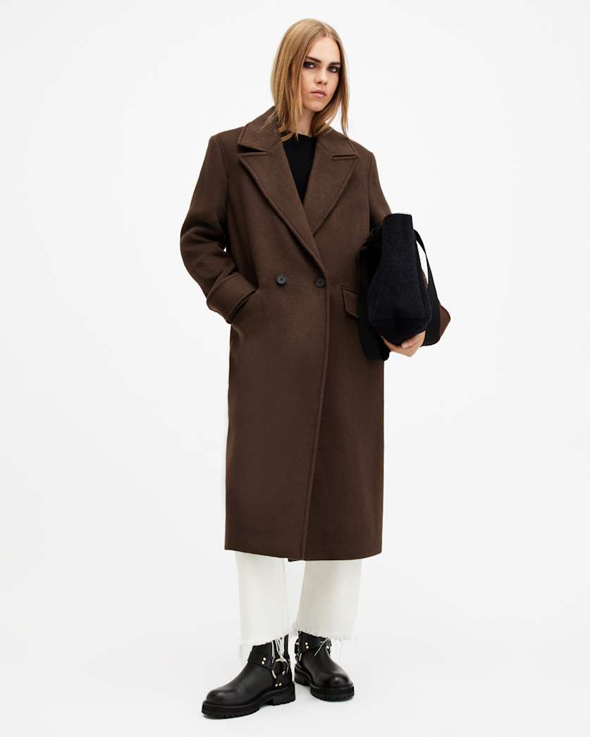 Mabel Double Breasted Oversized Coat