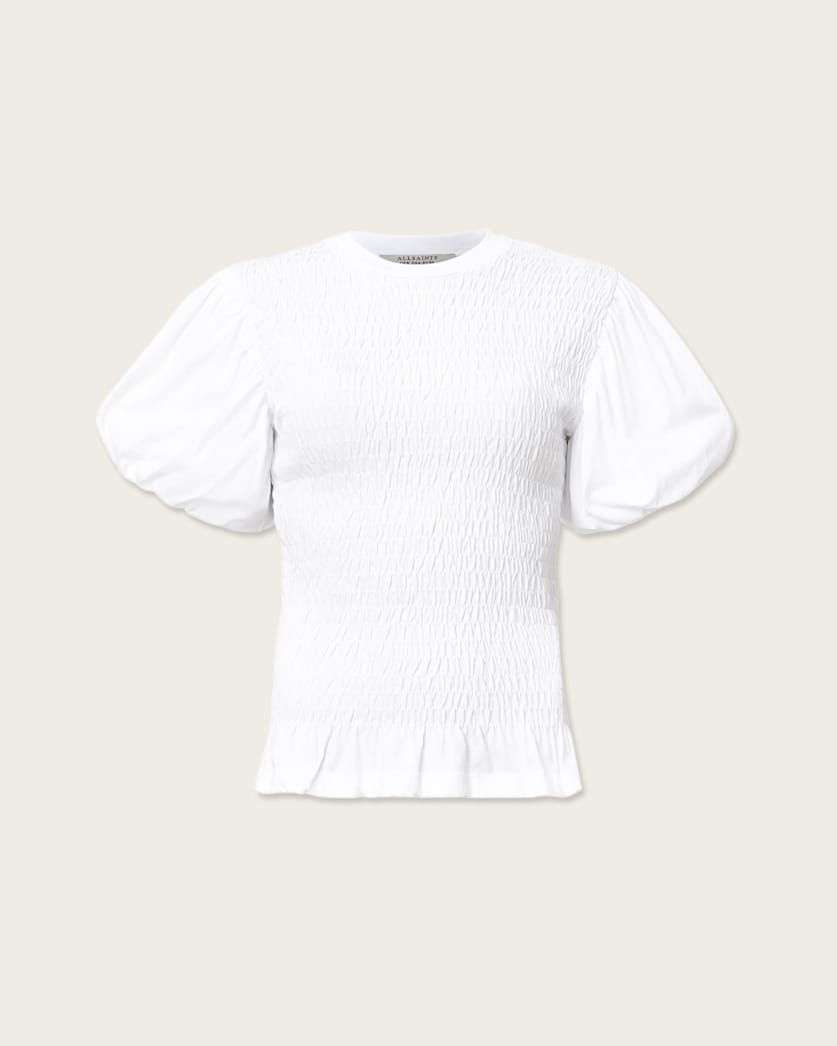 Dael Smocked Slim Top