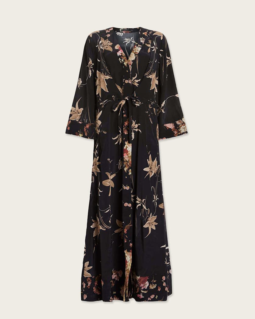 Diana Floral Wrap Dress