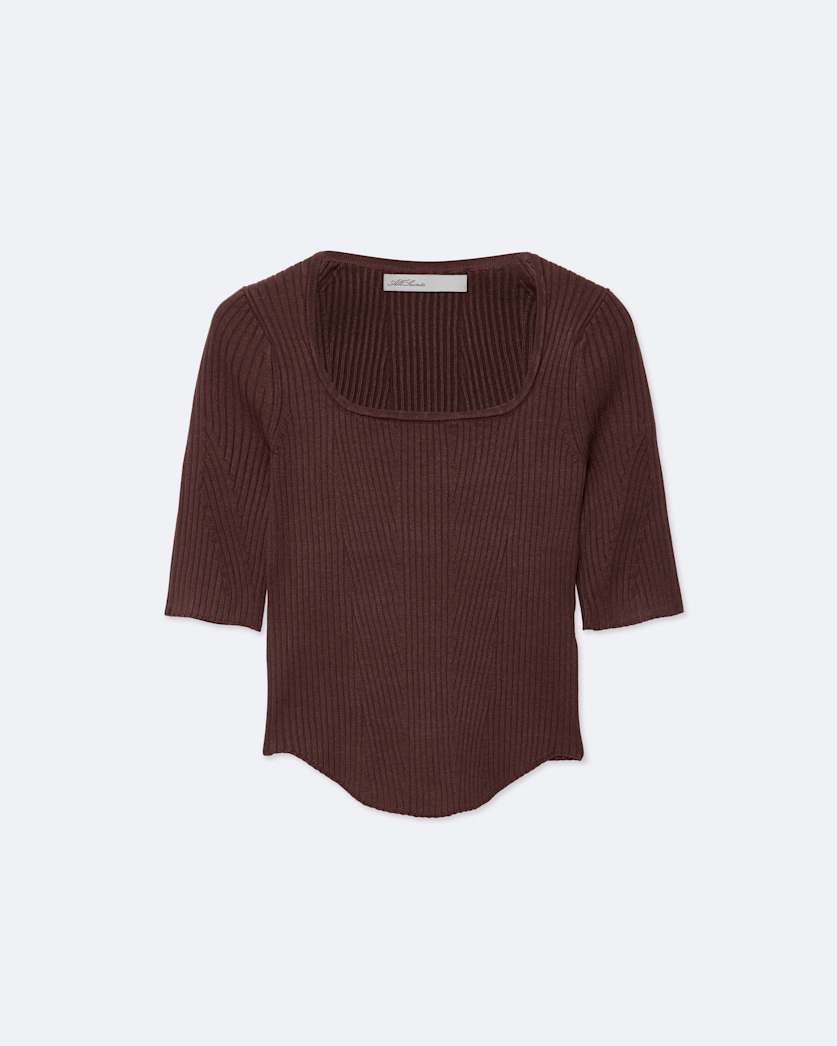 Cruz Hally Ribbed Top