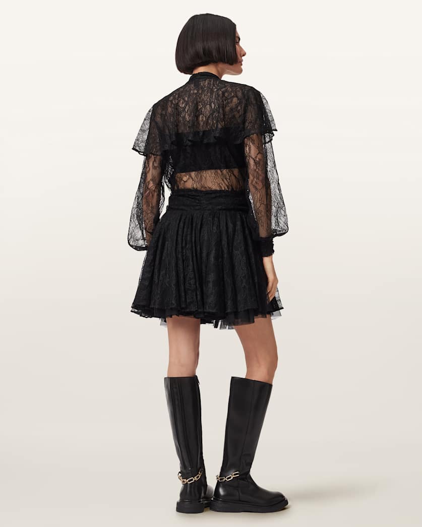 Athena Lace Mini Skirt