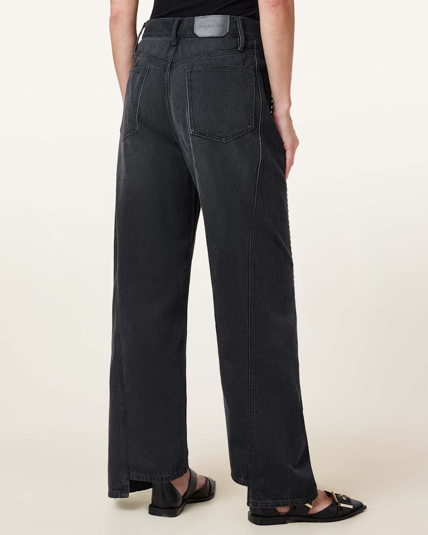 Frankie Studded Wide Leg Jeans