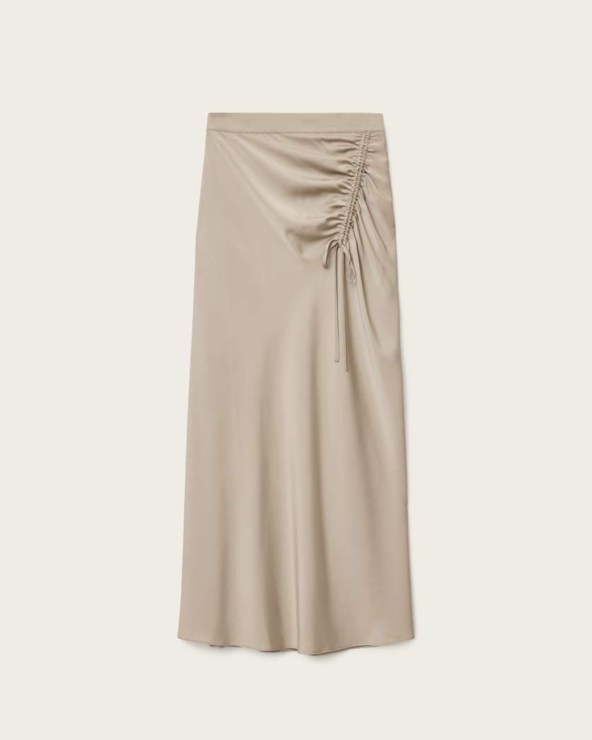 Alexia Gathered Maxi Skirt