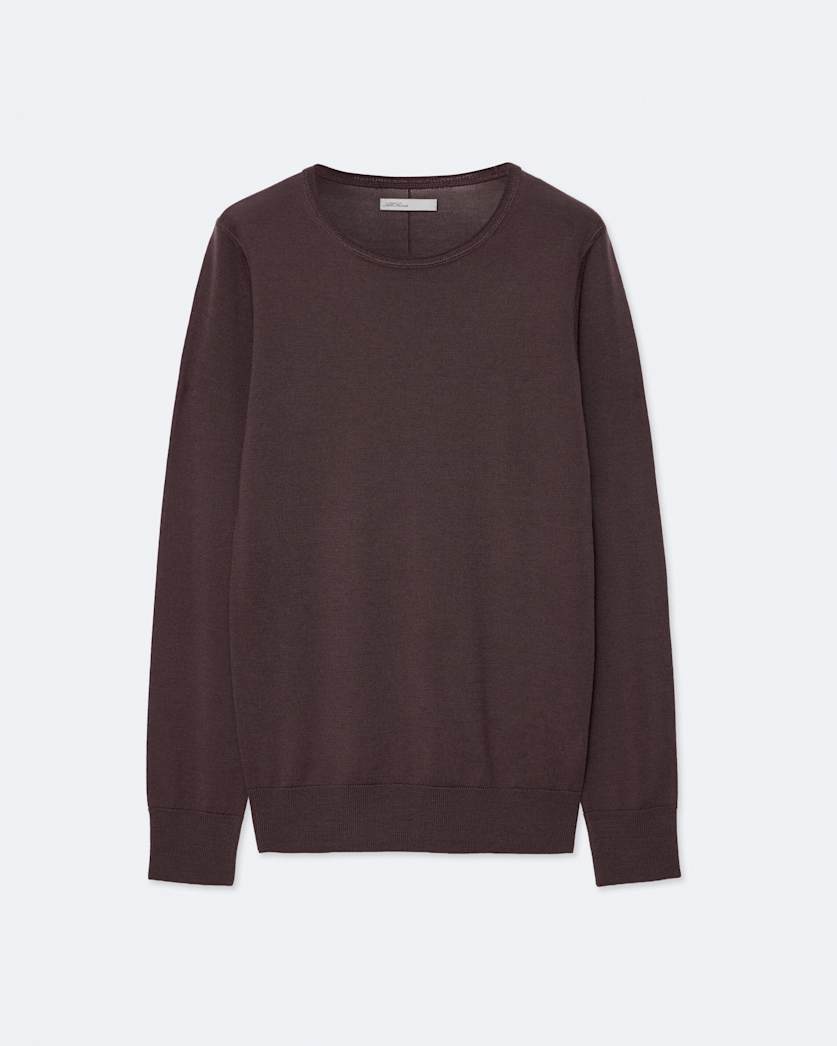 Coyte merino wool crew-neck jumper