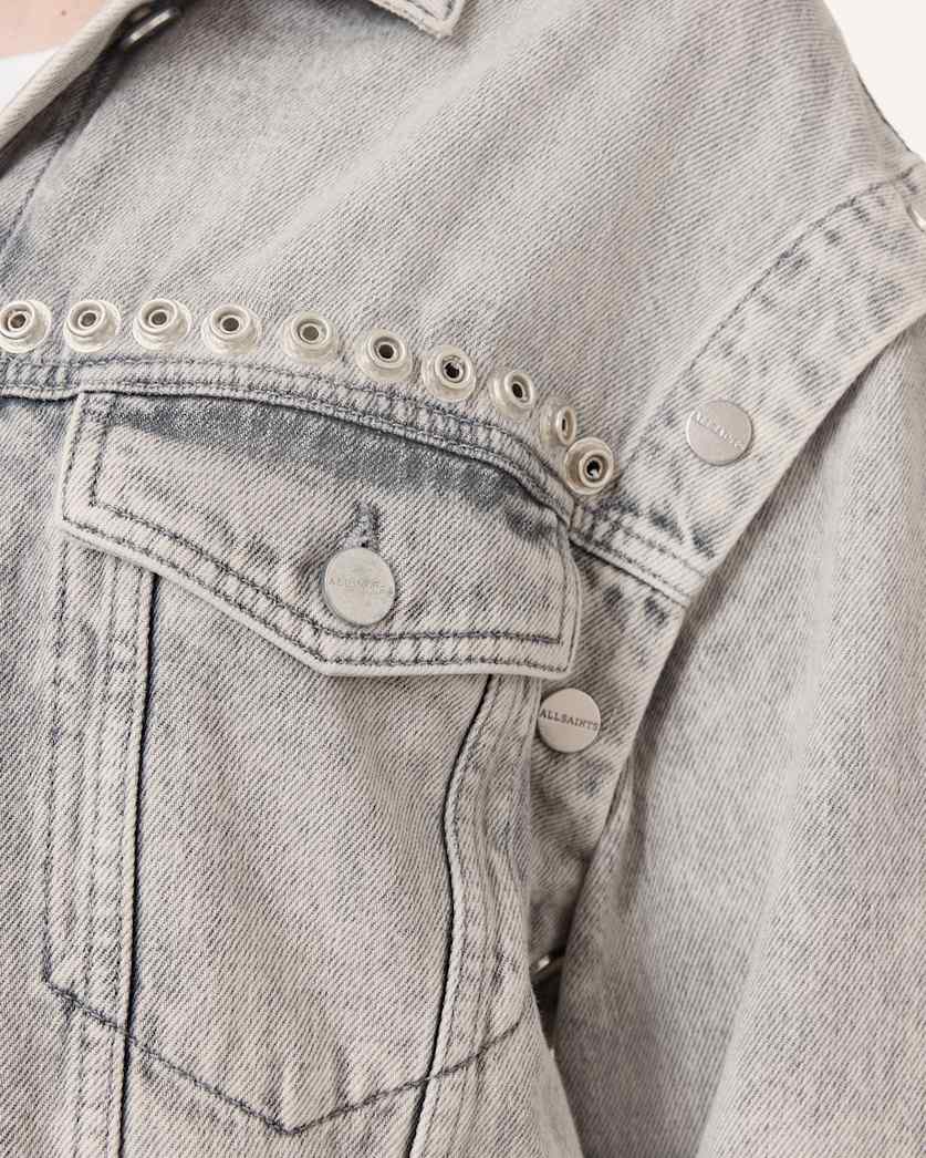 Chlo Studded Denim Jacket