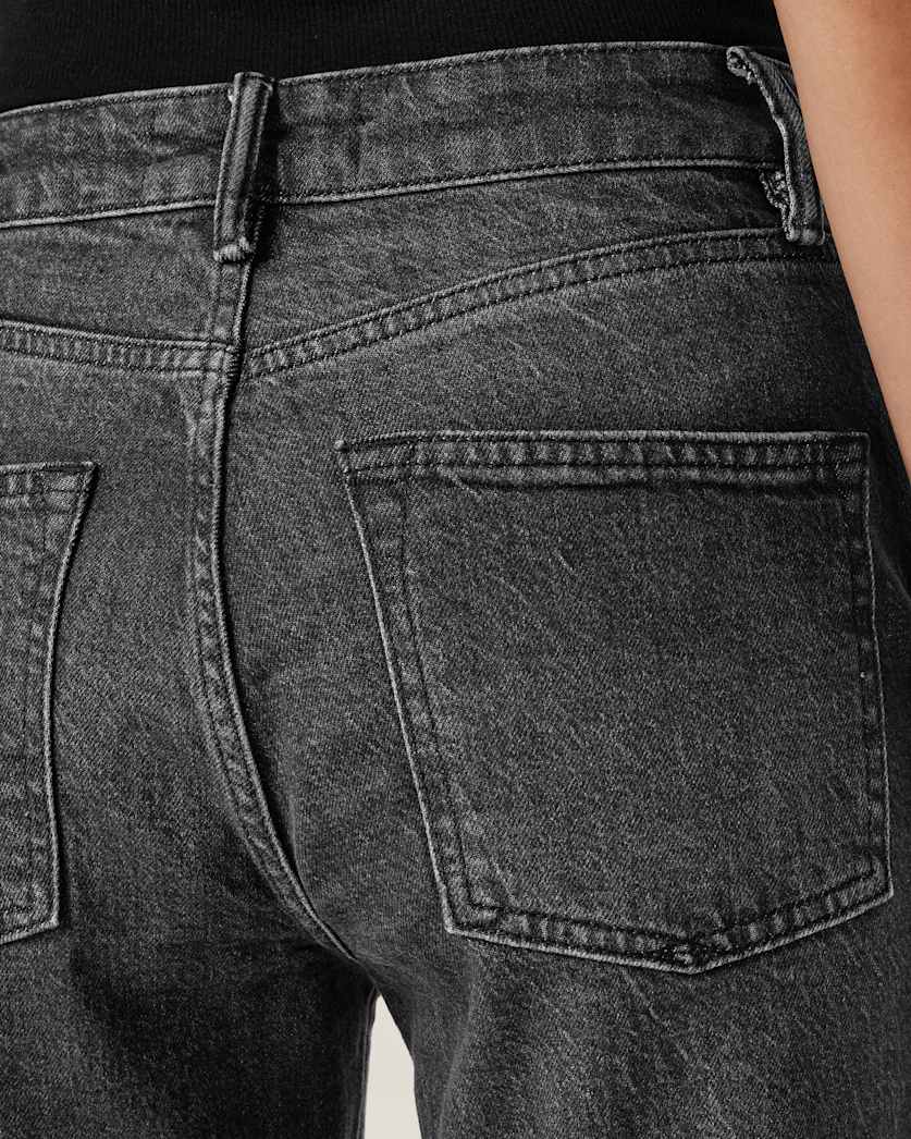 Ida Cropped Straight Denim Jeans