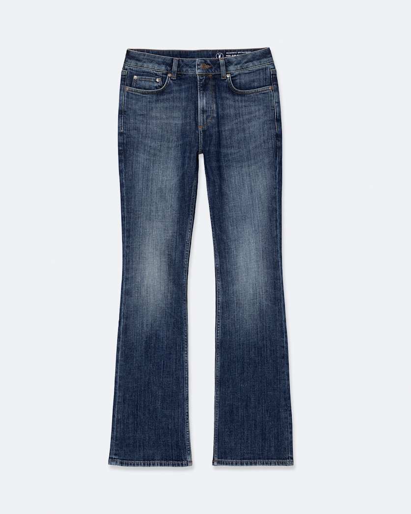 Eve High-Rise Slim Bootcut Jeans