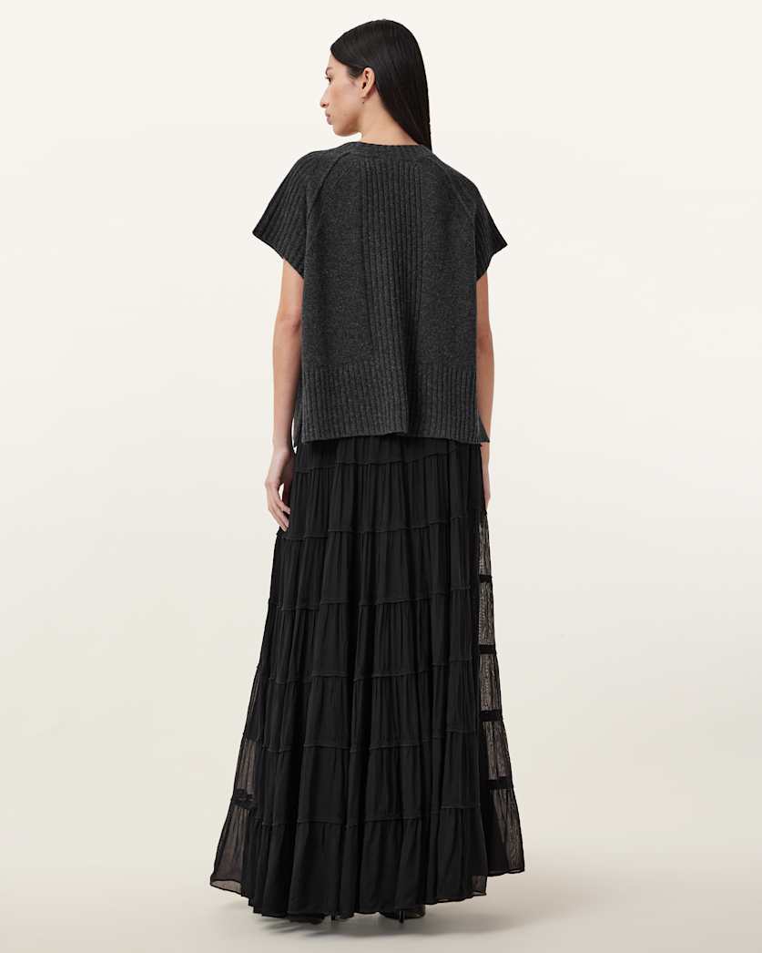 Eva Tiered Maxi Skirt
