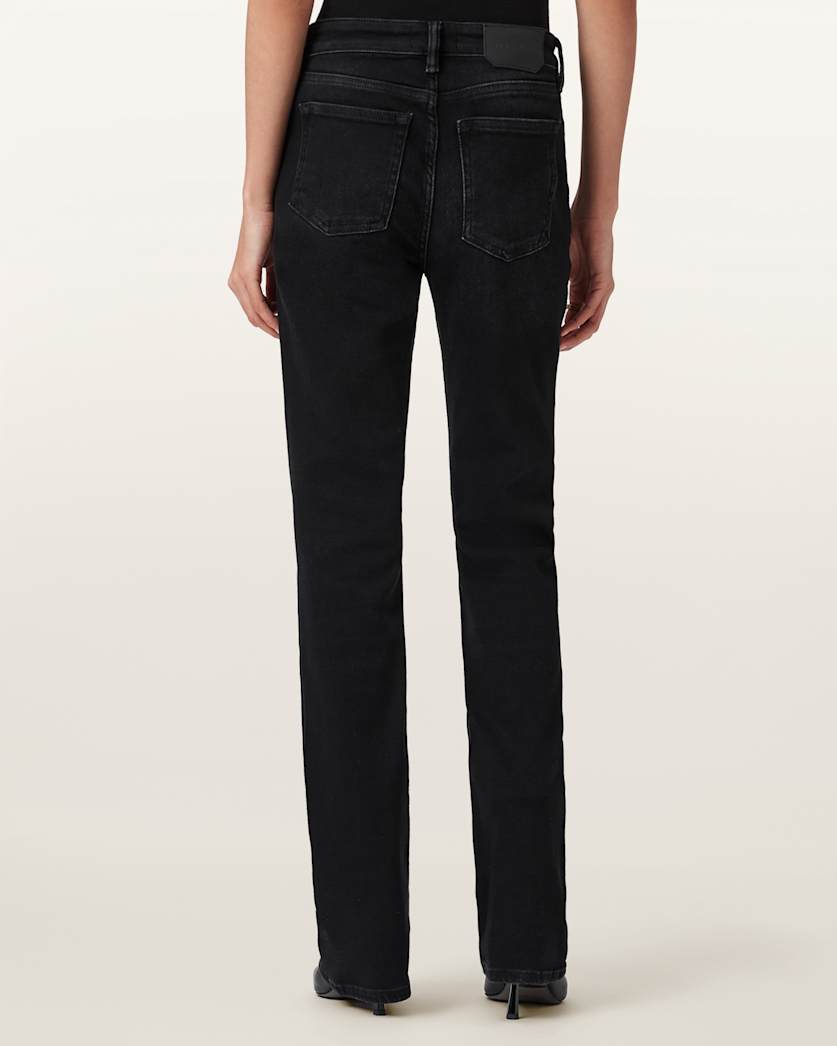 Haldan Slim Bootcut Denim Jeans