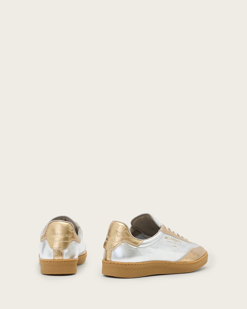 Thelma Metallic Low Top Trainers