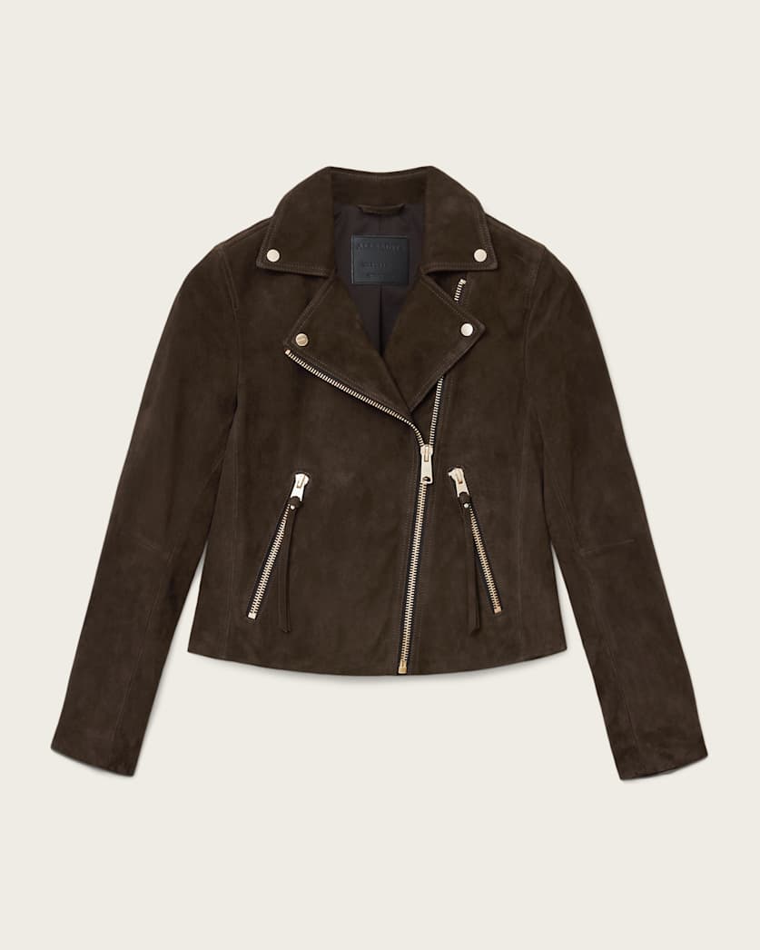 Dalby Suede Biker Jacket