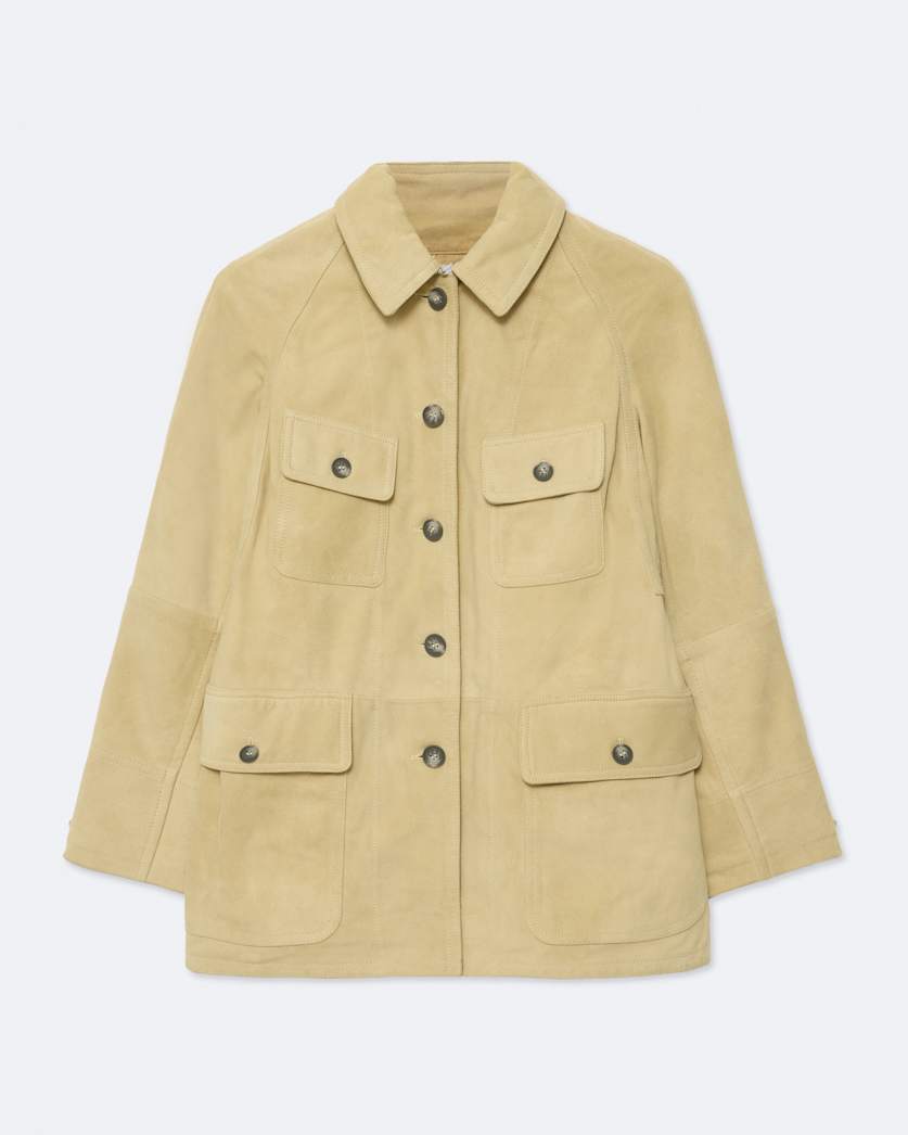 Roiya Suede Hunting Jacket