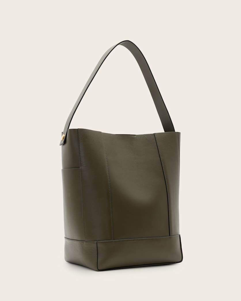 Alba Leather Hobo Shoulder Bag