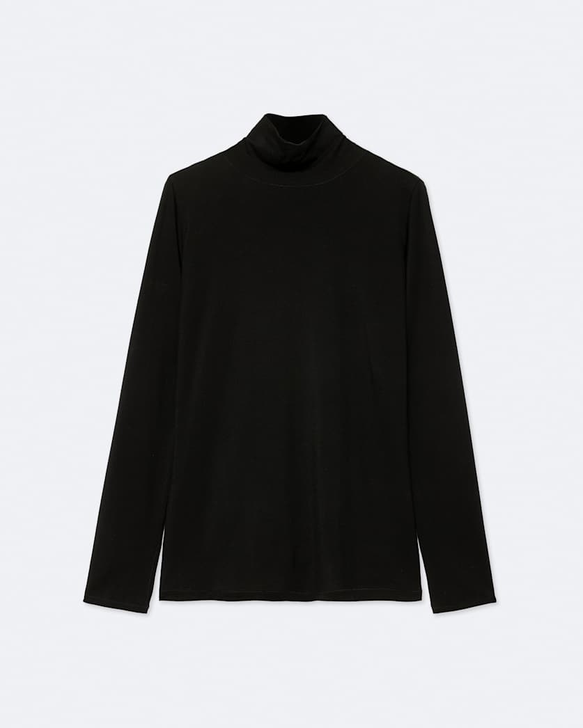 Kira Long-Sleeve Roll-Neck T-Shirt