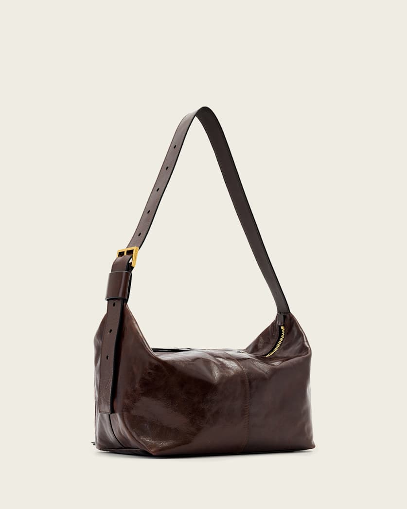 Jean Rey Leather Shoulder Bag