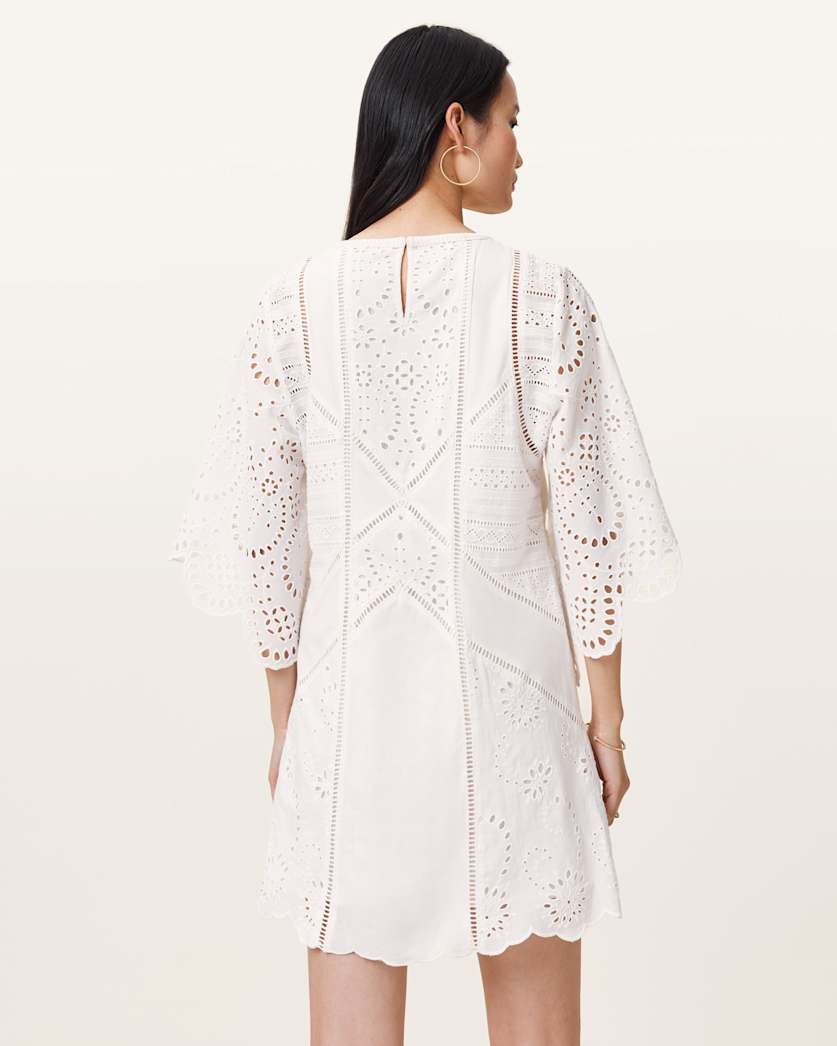 Luci Broderie Mini Dress