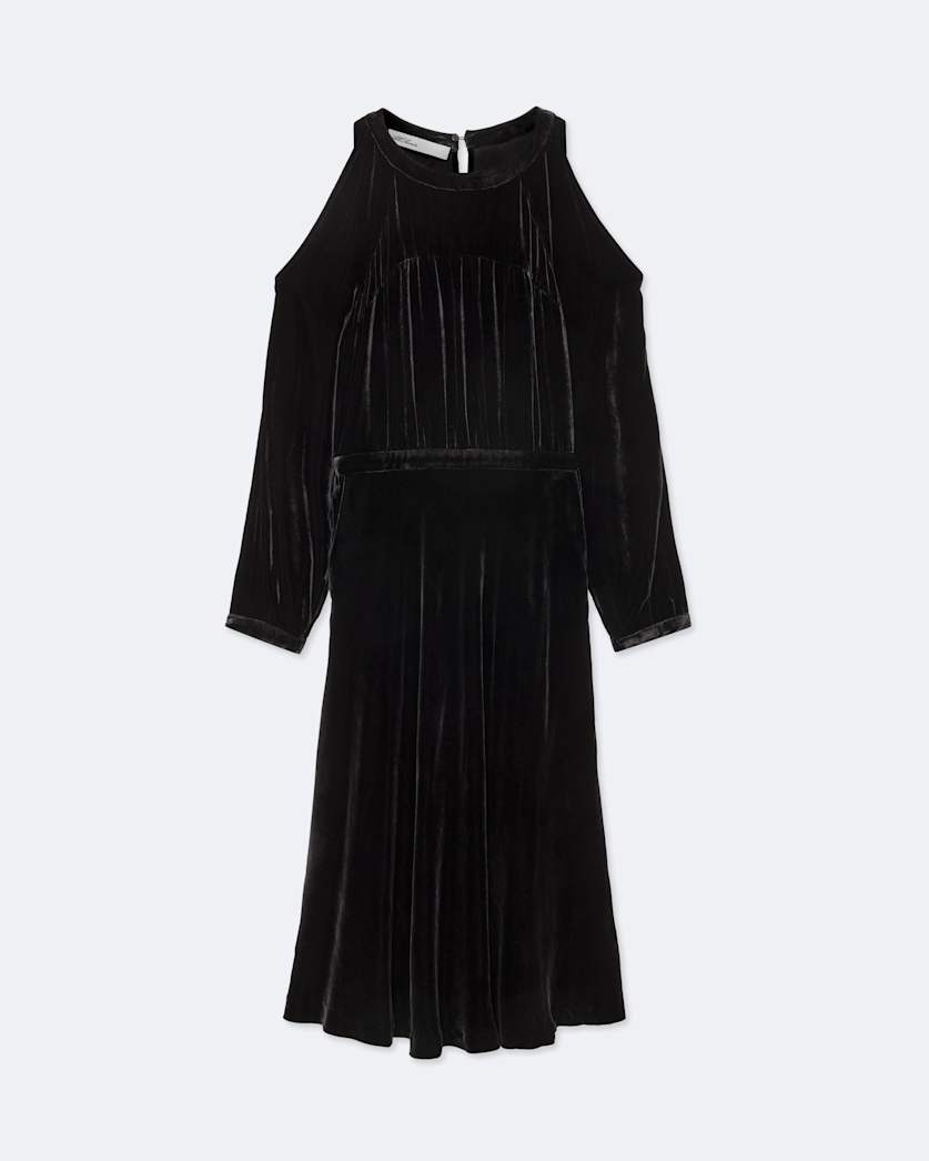 Chrissy Velvet Midi Dress