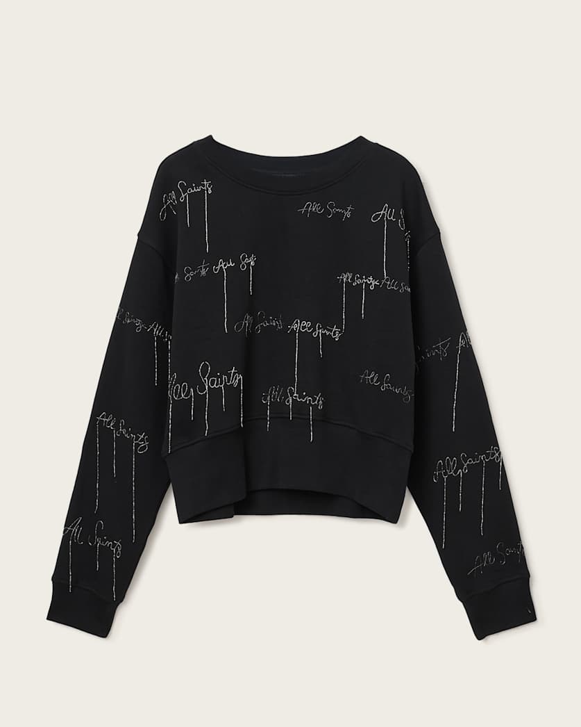 AllSaints Embellished Separo Sweatshirt