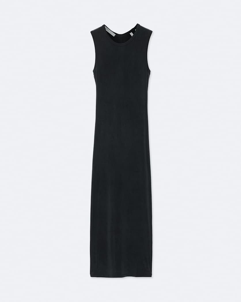 Sleeveless bodycon midi dress