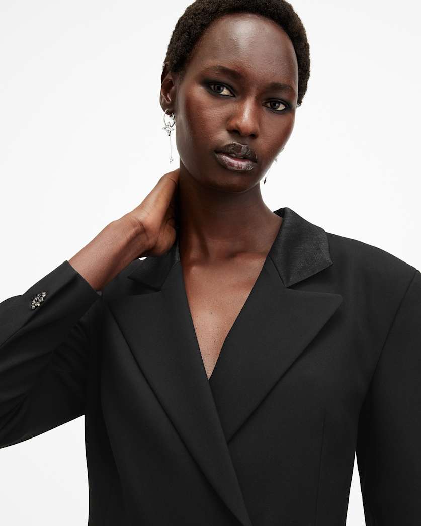 Erykah Slim Fit Mini Blazer Dress