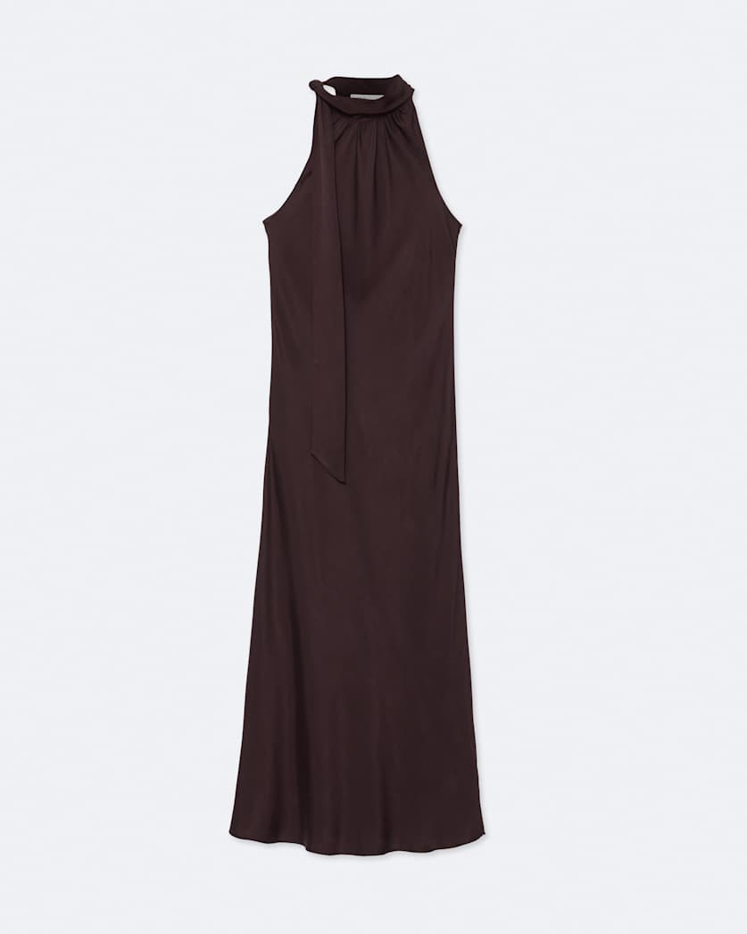 Beril Silk-Blend Dress