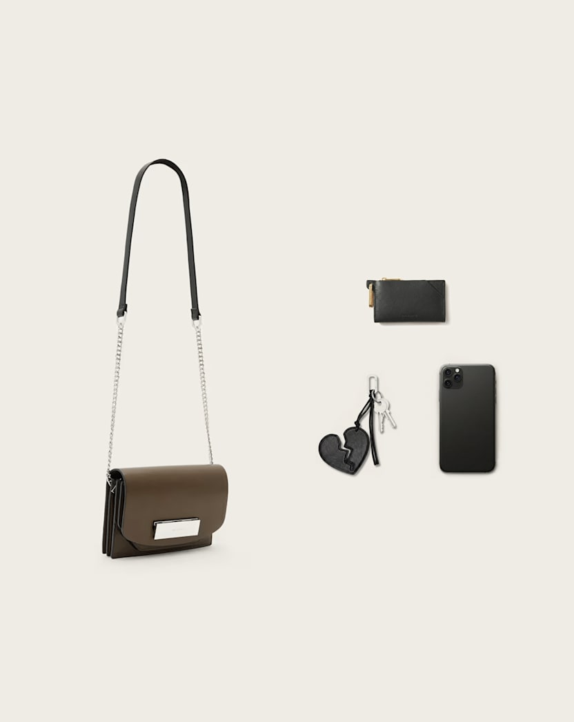 Etta Leather Clutch