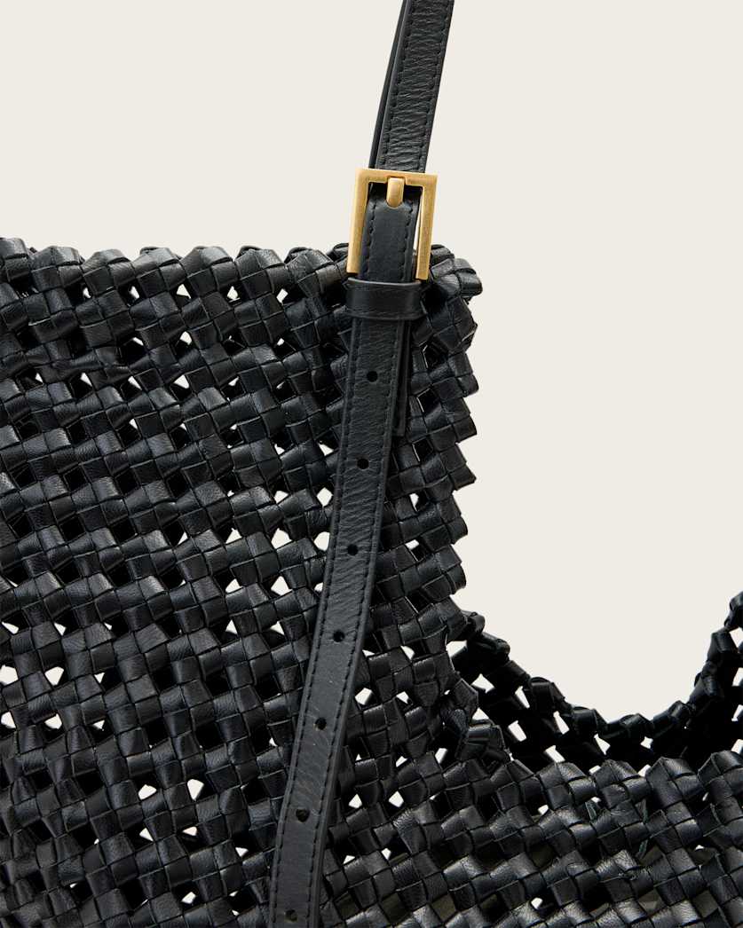 Ara Leather Knot Tote Bag