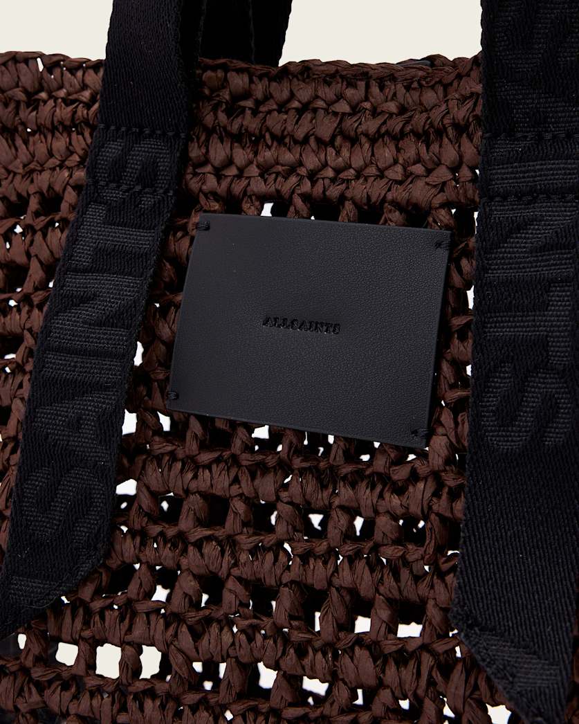 Celayne Crochet Woven Mesh Bag